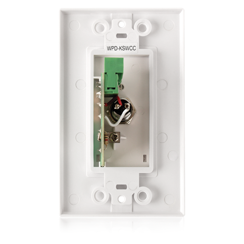 Picture of Wall Plate Key Switch, Momentary Contact Closure